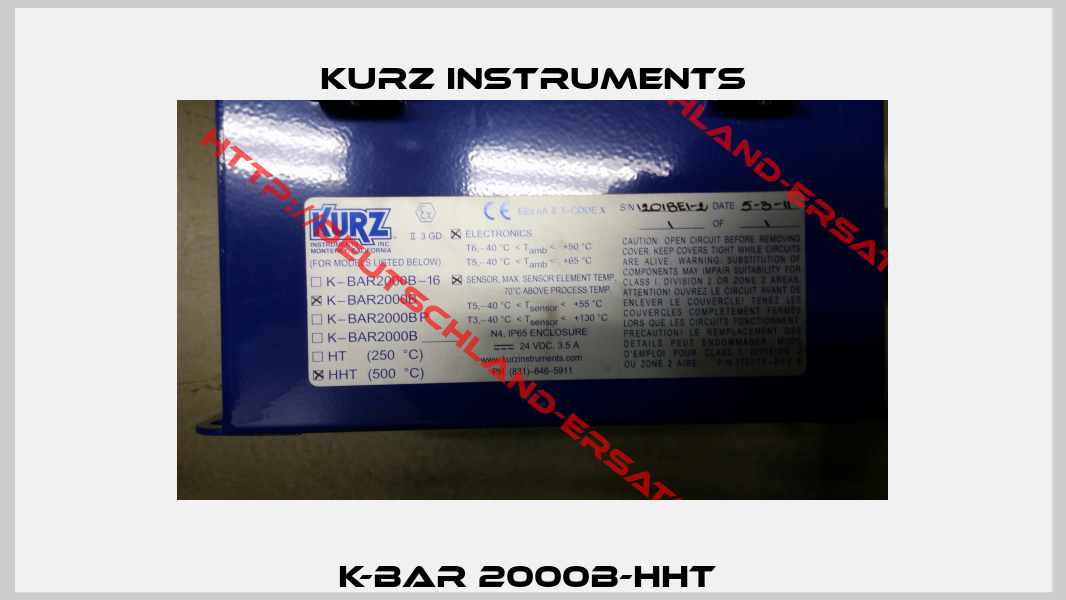 K-Bar 2000B-HHT -0