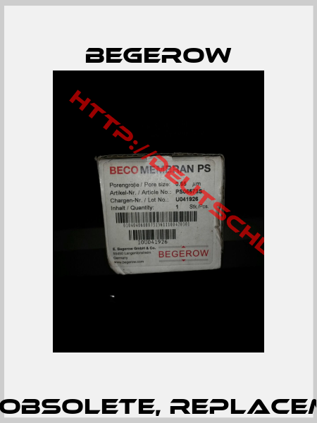 Art. Nr: PS06573S obsolete, replacement PES0673S 30" -0