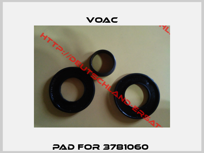 PAD FOR 3781060 -3