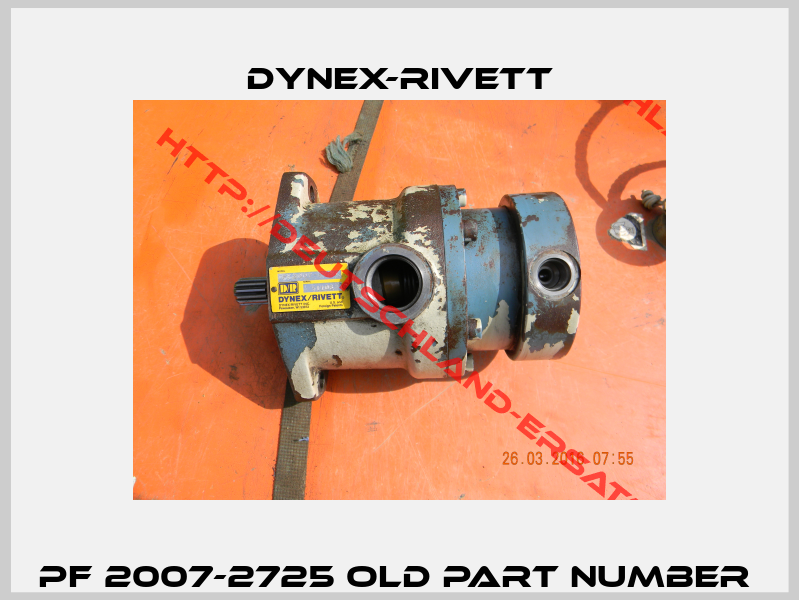 PF 2007-2725 old part number -1