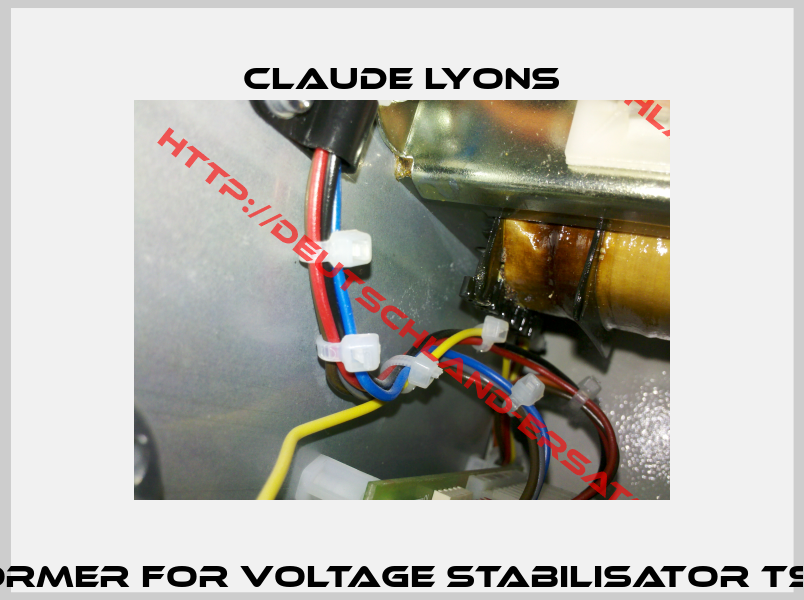 Transformer for voltage stabilisator TS-555 S10 -1