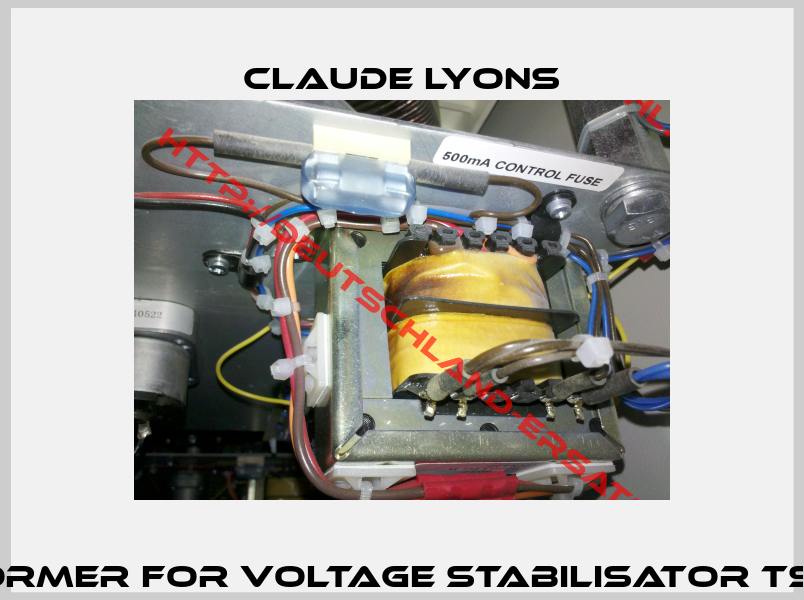 Transformer for voltage stabilisator TS-555 S10 -2