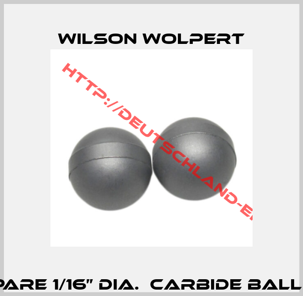 spare 1/16” dia.  Carbide Balls  -1