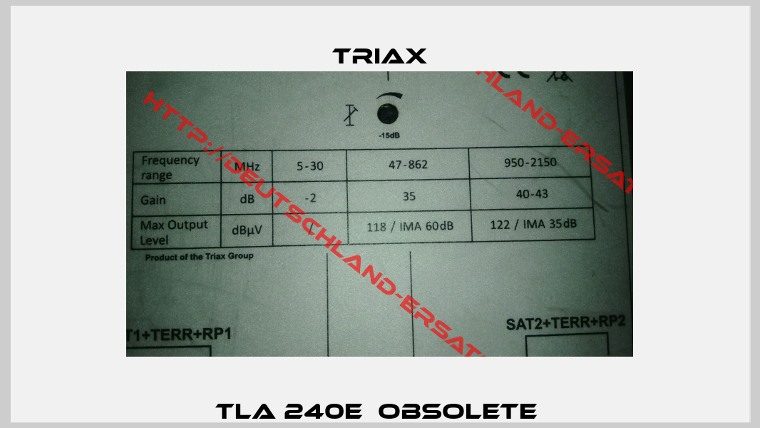 TLA 240E  Obsolete -0
