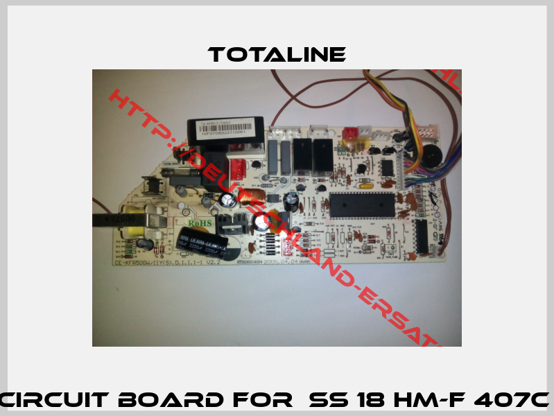 circuit board for  SS 18 HM-F 407C -1