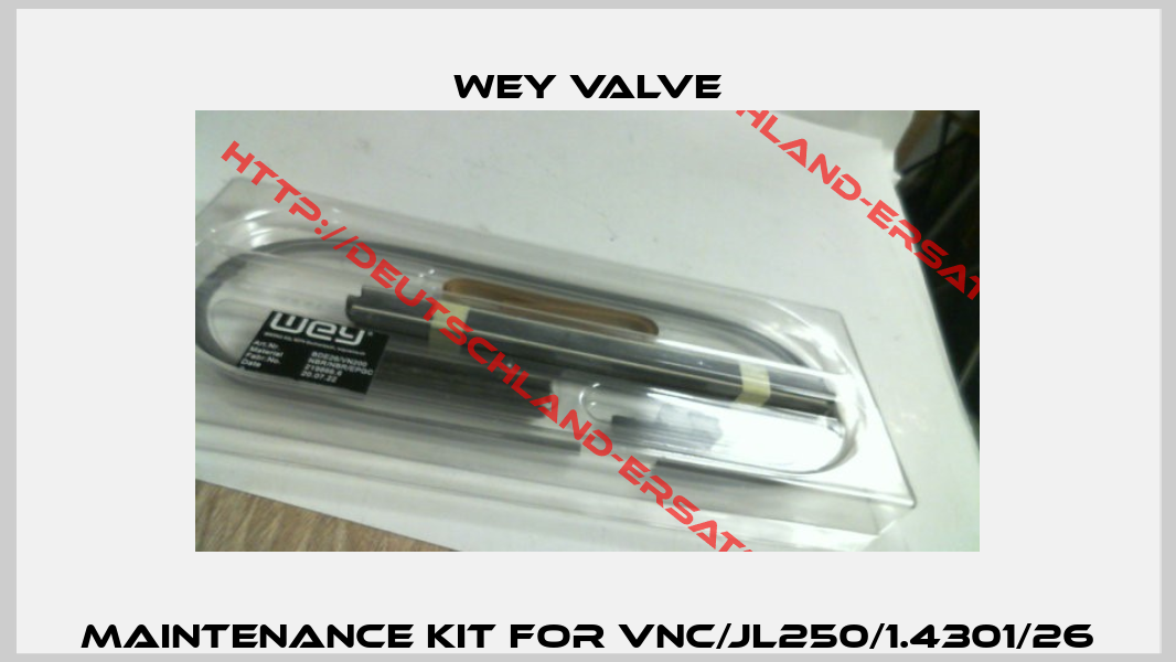 maintenance kit for VNC/JL250/1.4301/26-1