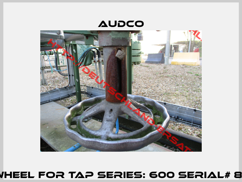 flywheel for tap series: 600 serial# 8258 -0
