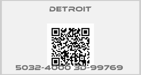 Detroit-5032-4000 3D-99769 