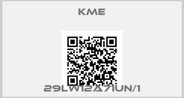Kme-29LW12A71UN/1