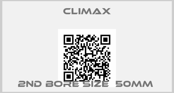 Climax-2ND BORE SIZE  50MM 