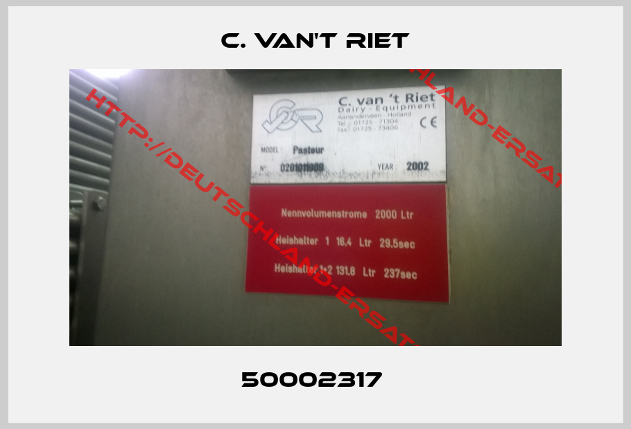 C. van't Riet-50002317 