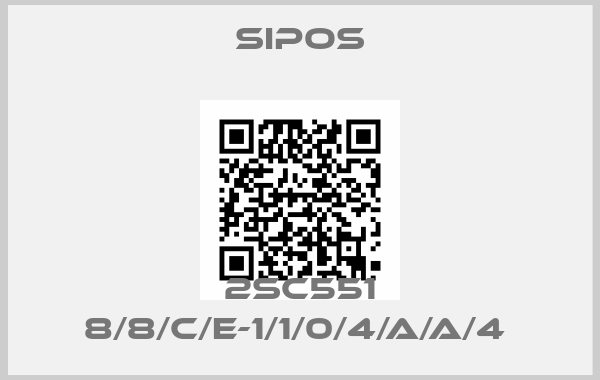Sipos-2SC551 8/8/C/E-1/1/0/4/A/A/4 
