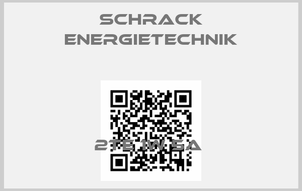 SCHRACK ENERGIETECHNIK-2TE 1W 5A 