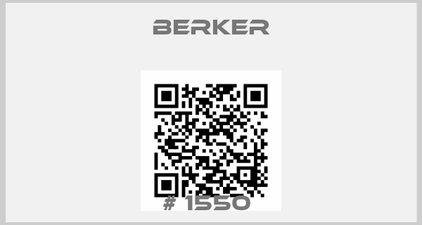 Berker-# 1550 