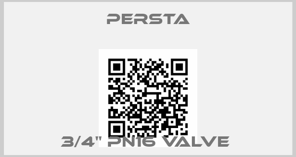 Persta-3/4" PN16 VALVE 