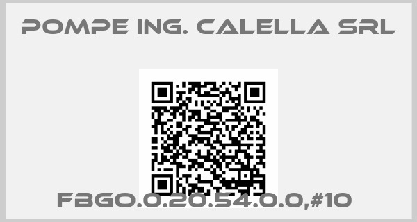 Pompe Ing. Calella Srl-FBGO.0.20.54.0.0,#10 