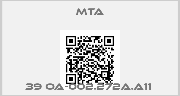 MTA-39 OA-002.272A.A11 