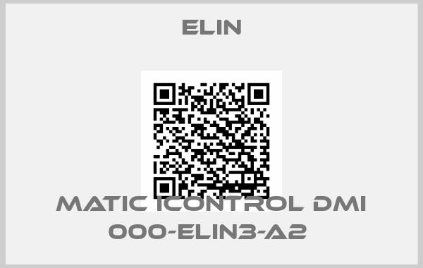 Elin-MATIC ICONTROL DMI 000-ELIN3-A2 