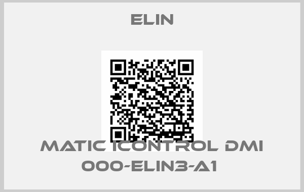 Elin-MATIC ICONTROL DMI 000-ELIN3-A1 