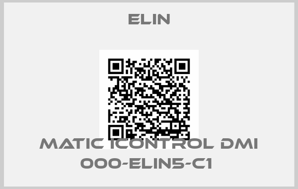 Elin-MATIC ICONTROL DMI 000-ELIN5-C1 
