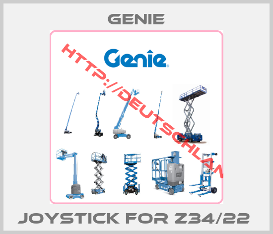 Genie-Joystick for Z34/22 