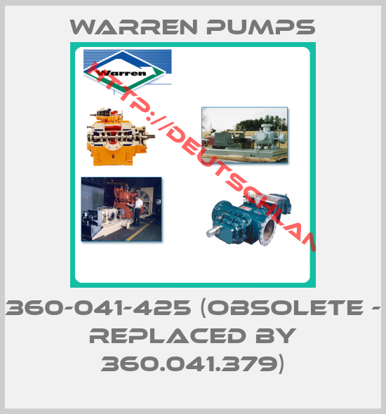 Warren Pumps-360-041-425 (obsolete - replaced by 360.041.379)