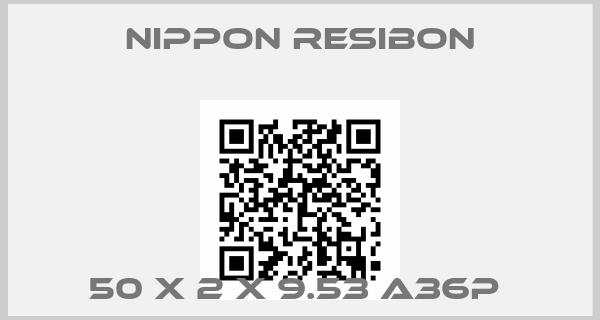 NIPPON RESIBON-50 x 2 x 9.53 A36P 