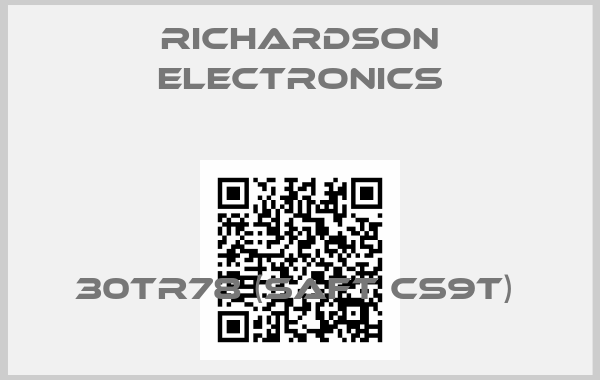 Richardson Electronics-30TR78 (SAFT CS9T) 