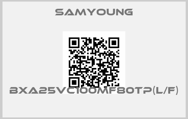 Samyoung-BXA25VC100MF80TP(L/F) 