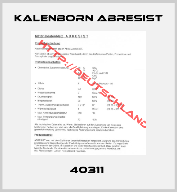 Kalenborn Abresist-40311 