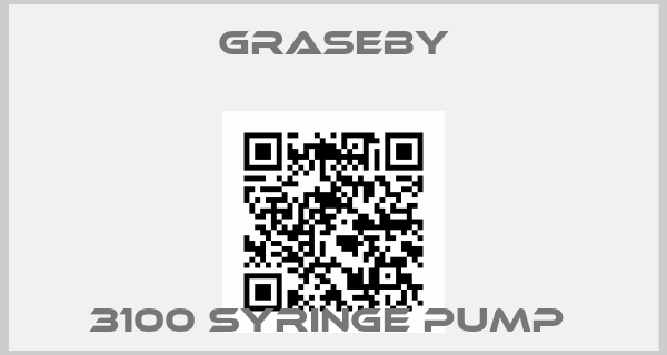 Graseby-3100 SYRINGE PUMP 