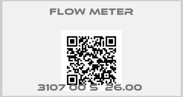 Flow Meter-3107 00 S  26.00 