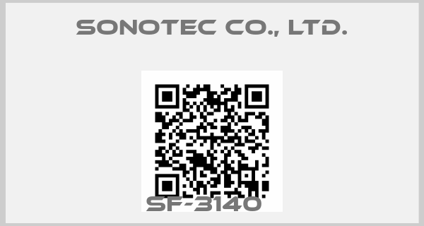 Sonotec Co., Ltd.-SF-3140  