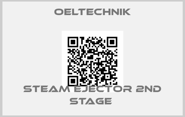 OELTECHNIK-Steam Ejector 2nd stage 