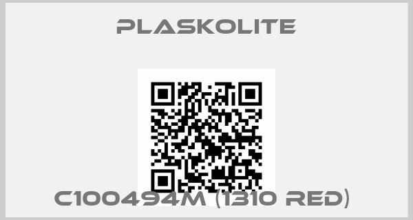 Plaskolite-C100494M (1310 Red) 