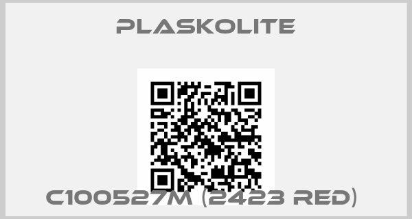 Plaskolite-C100527M (2423 Red) 