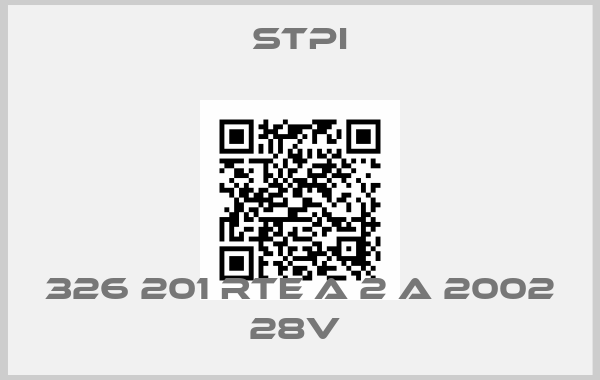 STPI-326 201 RTE A 2 A 2002 28V 