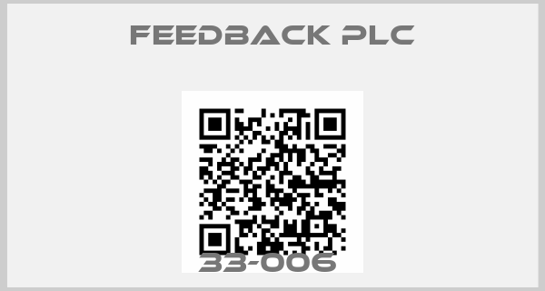 Feedback plc-33-006 
