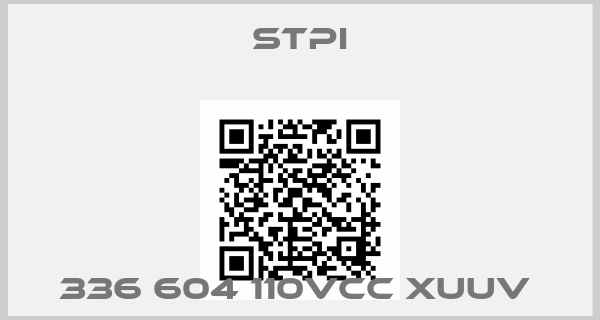 STPI-336 604 110VCC XUUV 
