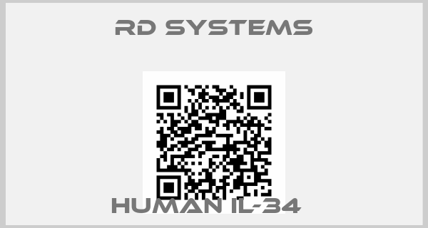 RD Systems-Human IL-34  