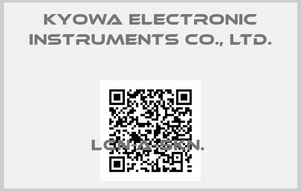 KYOWA ELECTRONIC INSTRUMENTS CO., LTD.-LCN-A-5KN. 