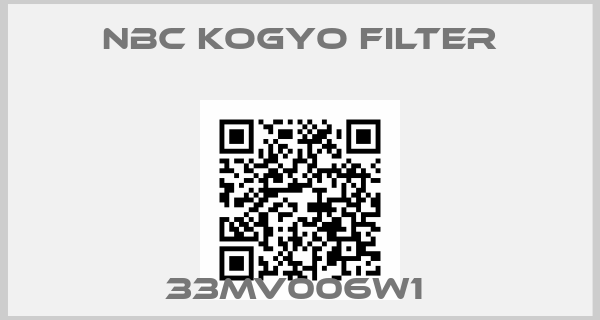 NBC KOGYO FILTER-33MV006W1 