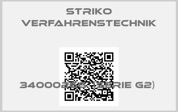 STRIKO Verfahrenstechnik-34000266  (SERIE G2) 
