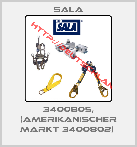 Sala-3400805, (AMERIKANISCHER MARKT 3400802) 
