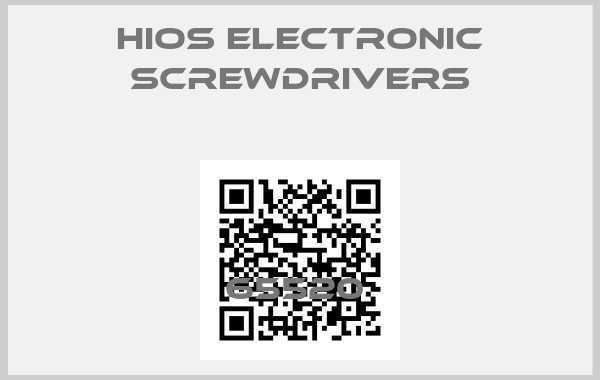 Hios Electronic Screwdrivers-65520 