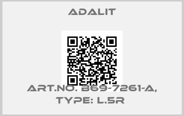 Adalit-Art.No. B69-7261-A, Type: L.5R 