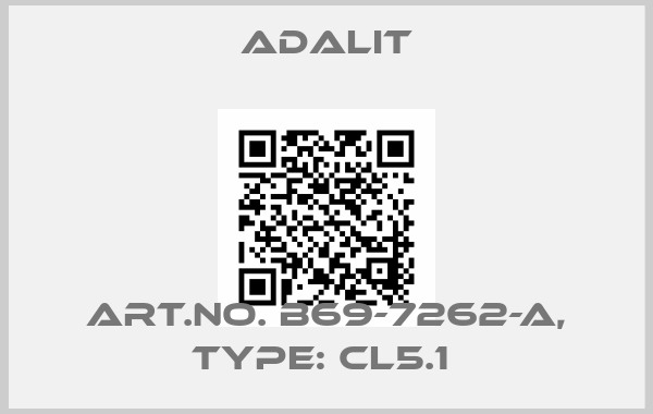 Adalit-Art.No. B69-7262-A, Type: CL5.1 