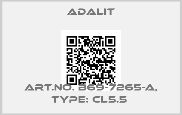 Adalit-Art.No. B69-7265-A, Type: CL5.5 