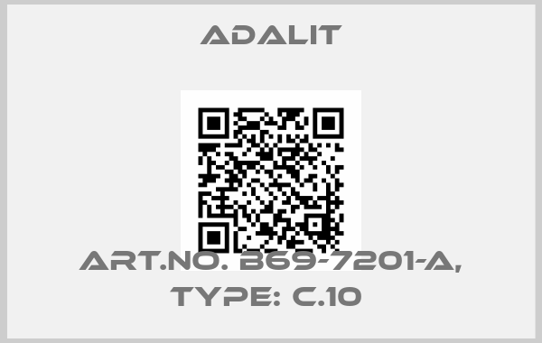 Adalit-Art.No. B69-7201-A, Type: C.10 