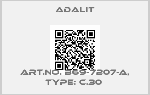 Adalit-Art.No. B69-7207-A, Type: C.30 